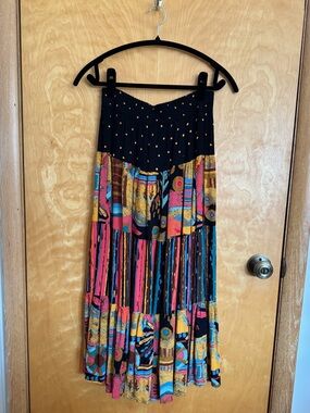 Vintage 90s/00s Carole Little Maxi Skirt